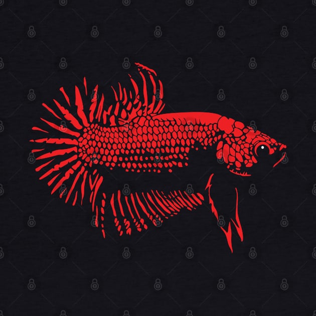 Betta - RED by Culture Clash Creative